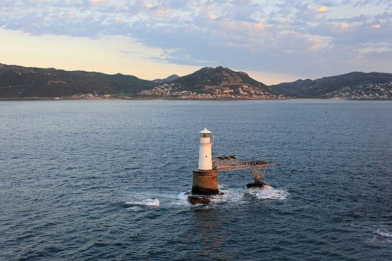 Roman rock light house