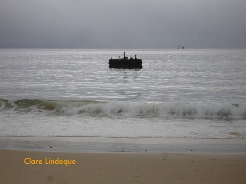 dive wreck in False Bay