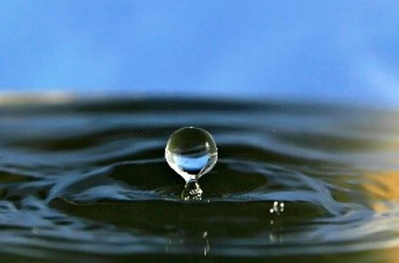 Droplet of water